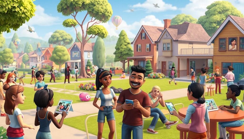 Sims FreePlay Social Media Benefits