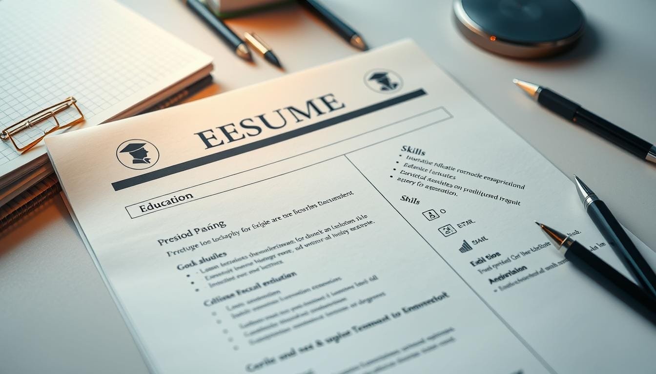 how to put education on resume