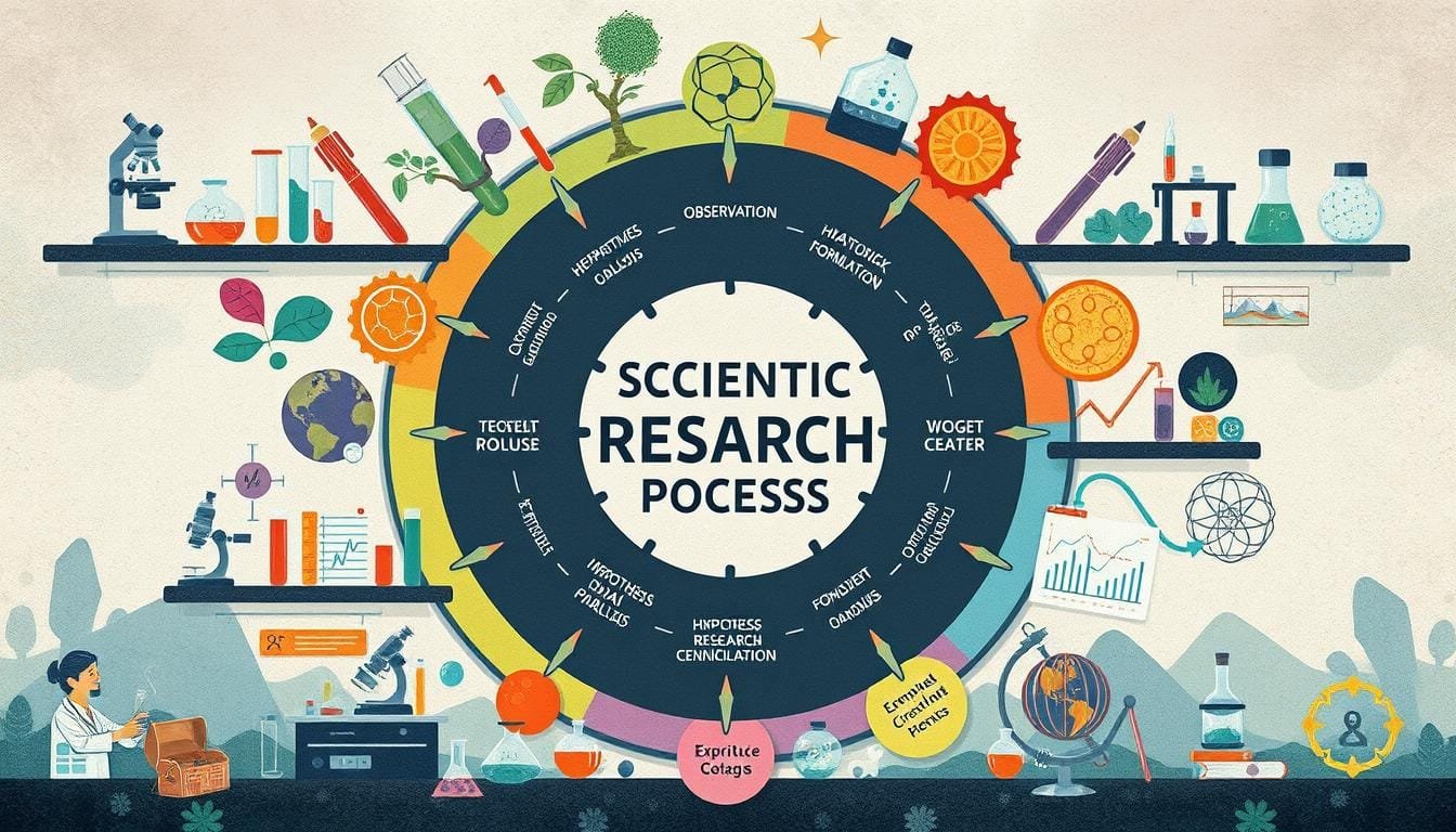 what are the steps in scientific research