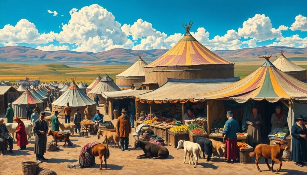 Mongolia market economy