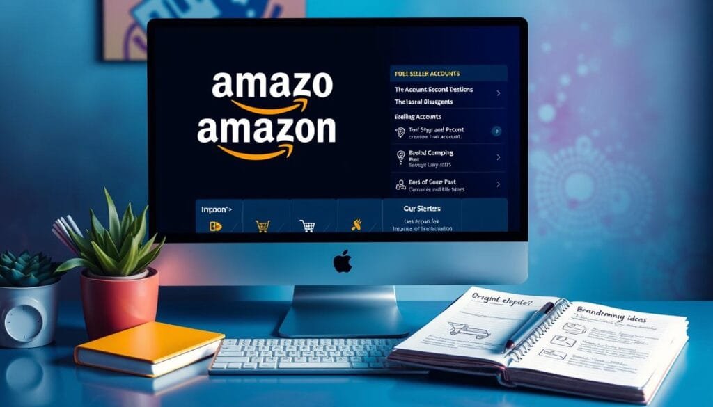 choose Amazon seller account