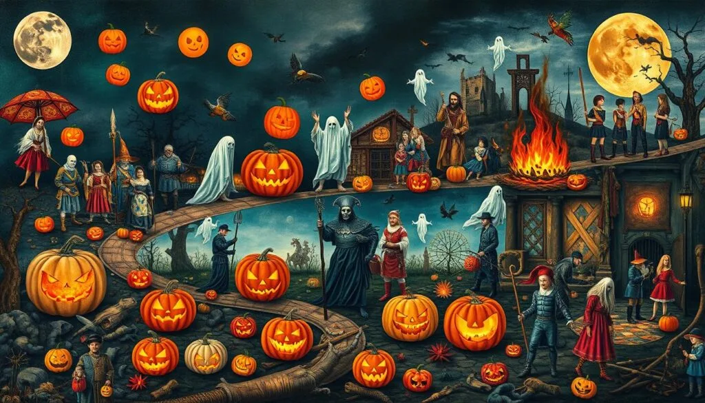 cultural evolution of Halloween