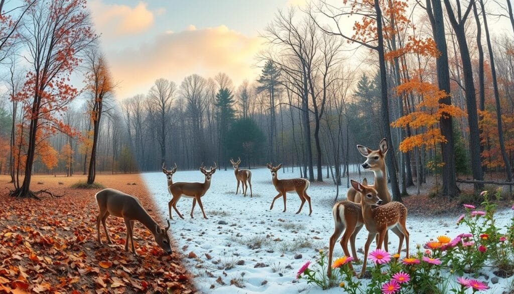 deer seasonal behavior