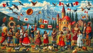 does canada have a hard time merging cultures canadain mosaic