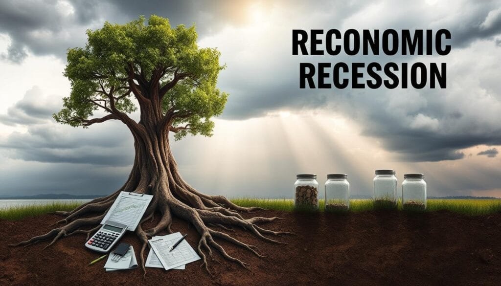 economic recession steps