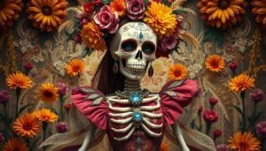 who is the most popular iconic skeleton in mexican culture